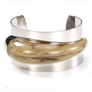 New Michael Kors Horn Cuff Bangle
